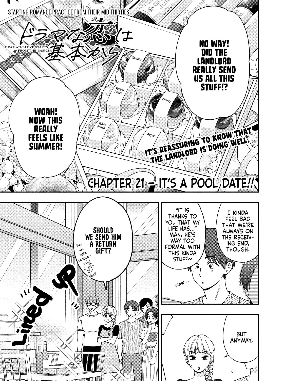 Dramatic Love Starts from the Basics Chapter 21 page 1 - 