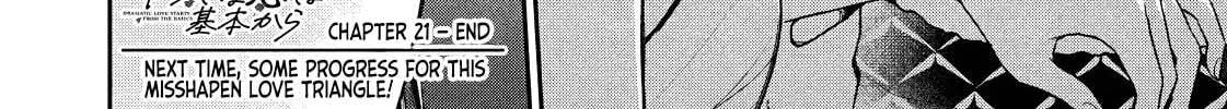 Dramatic Love Starts from the Basics Chapter 21 page 32 - 