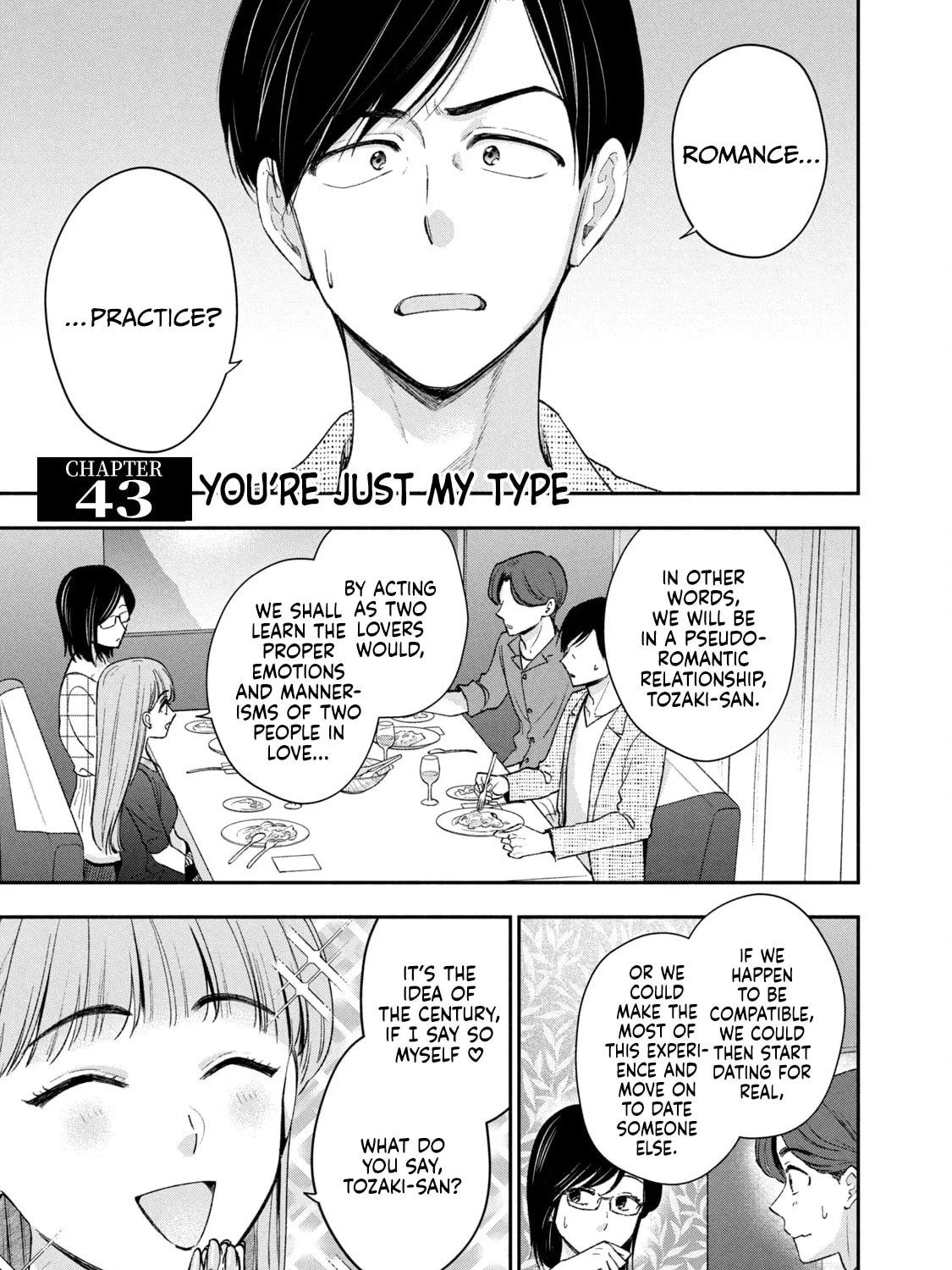 Dramatic Love Starts from the Basics Chapter 43 page 1 - 
