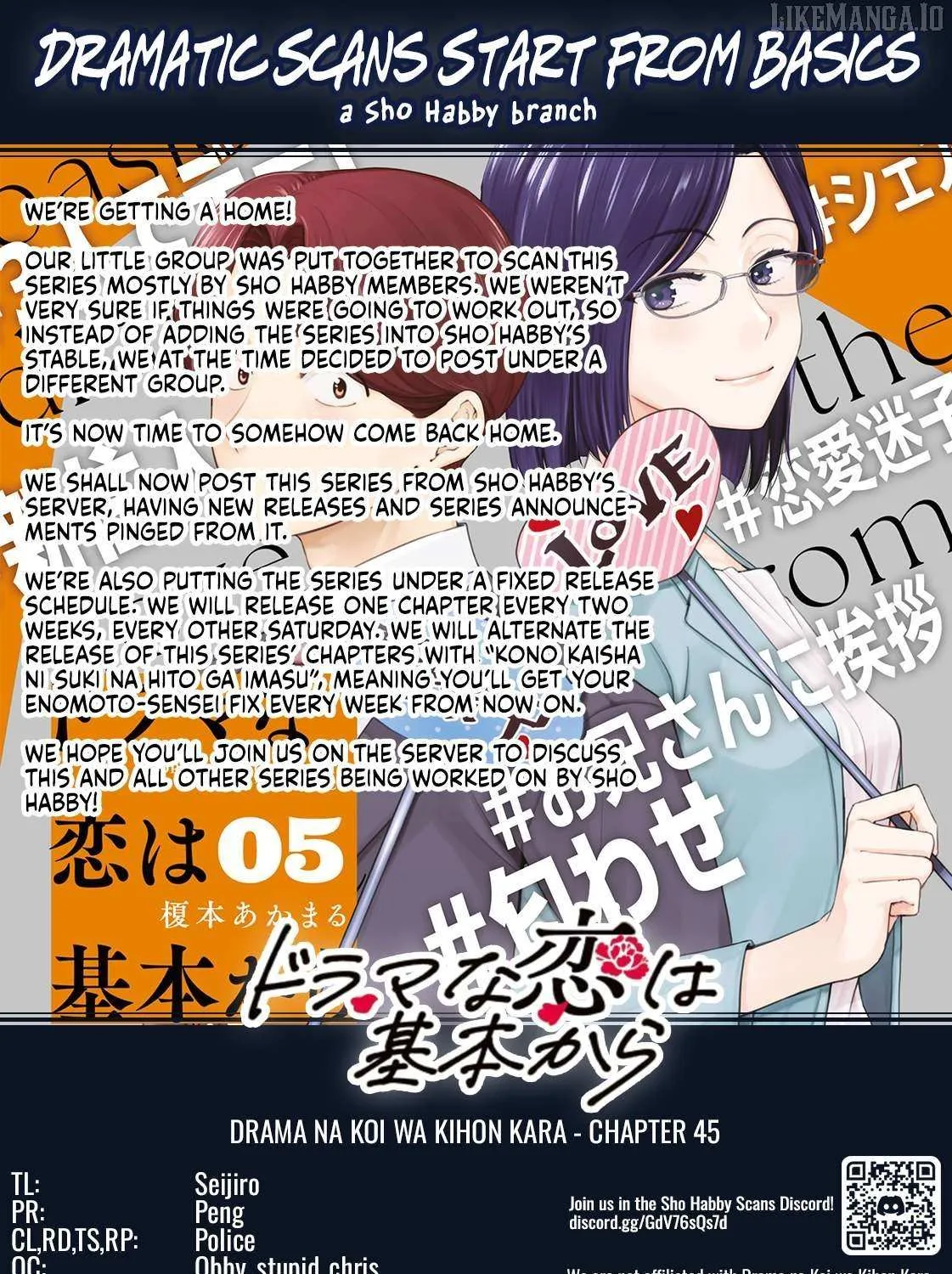 Dramatic Love Starts from the Basics Chapter 45 page 34 - 
