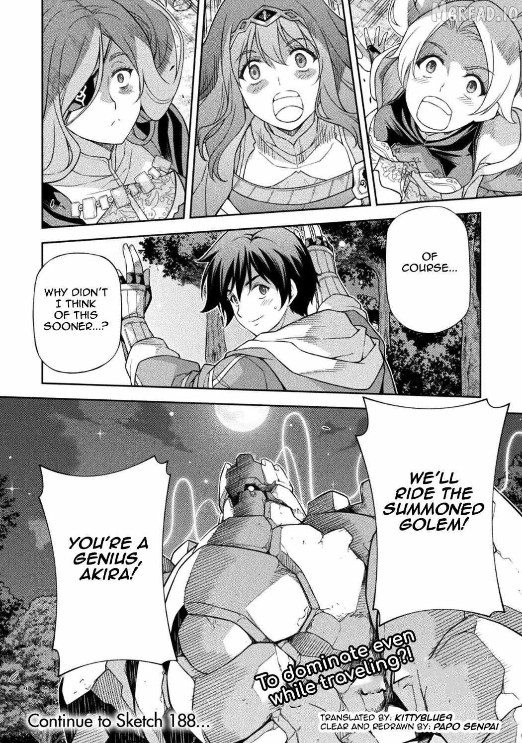 Drawing: Saikyouka wa Oekaki Skill de Isekai Musou Suru! Chapter 187 page 17 - 