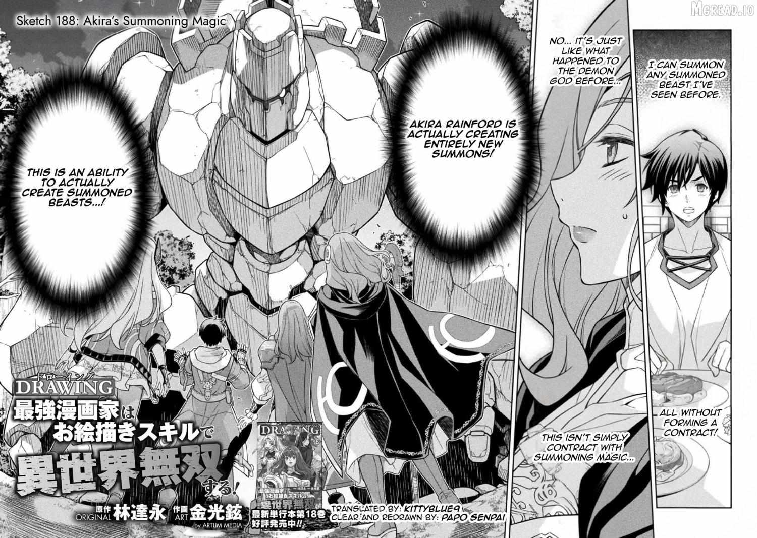 Drawing: Saikyouka wa Oekaki Skill de Isekai Musou Suru! Chapter 188 page 2 - 