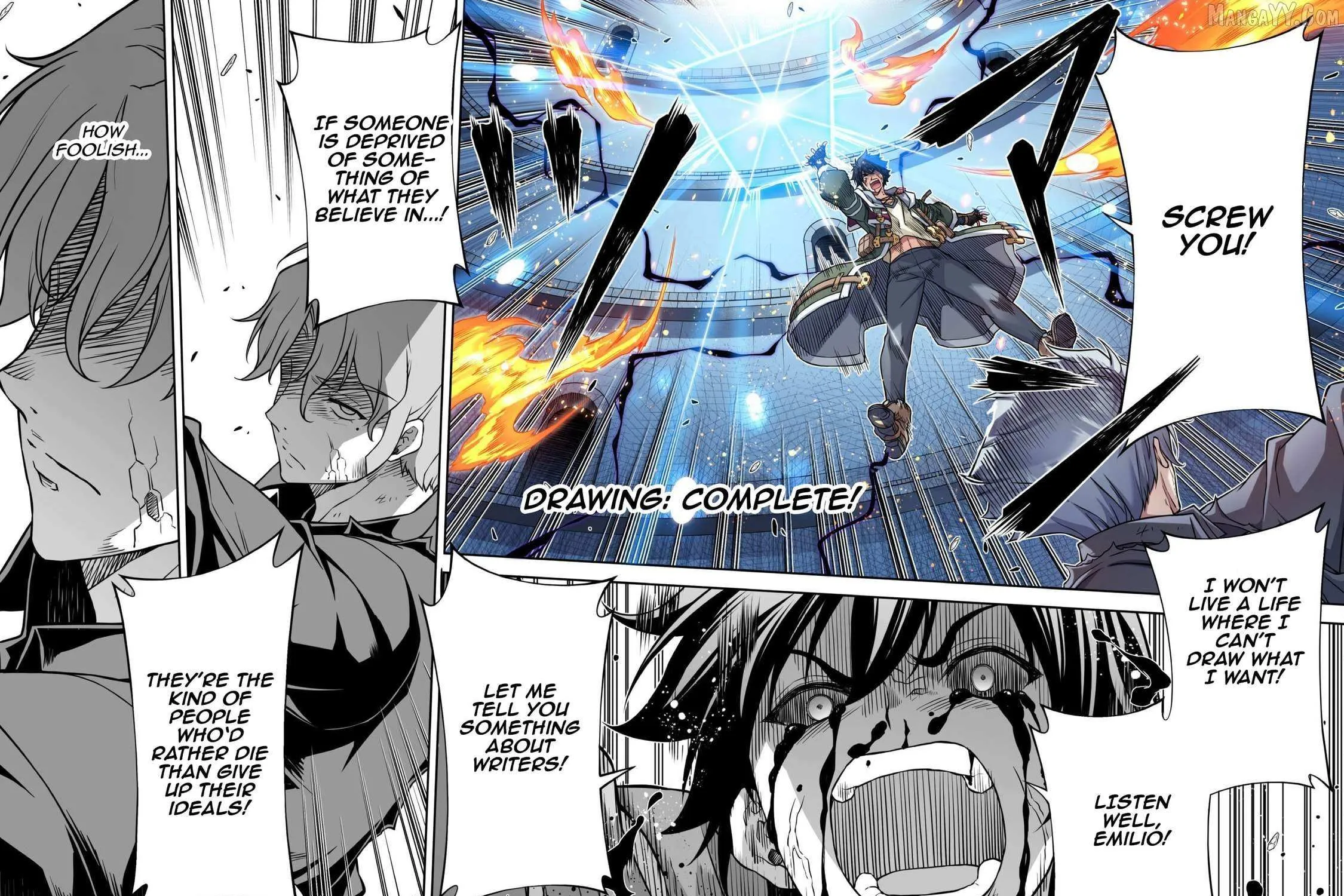 Drawing: The Greatest Mangaka Becomes A Skilled “Martial Artist” In Another World Chapter 151 page 24 - 