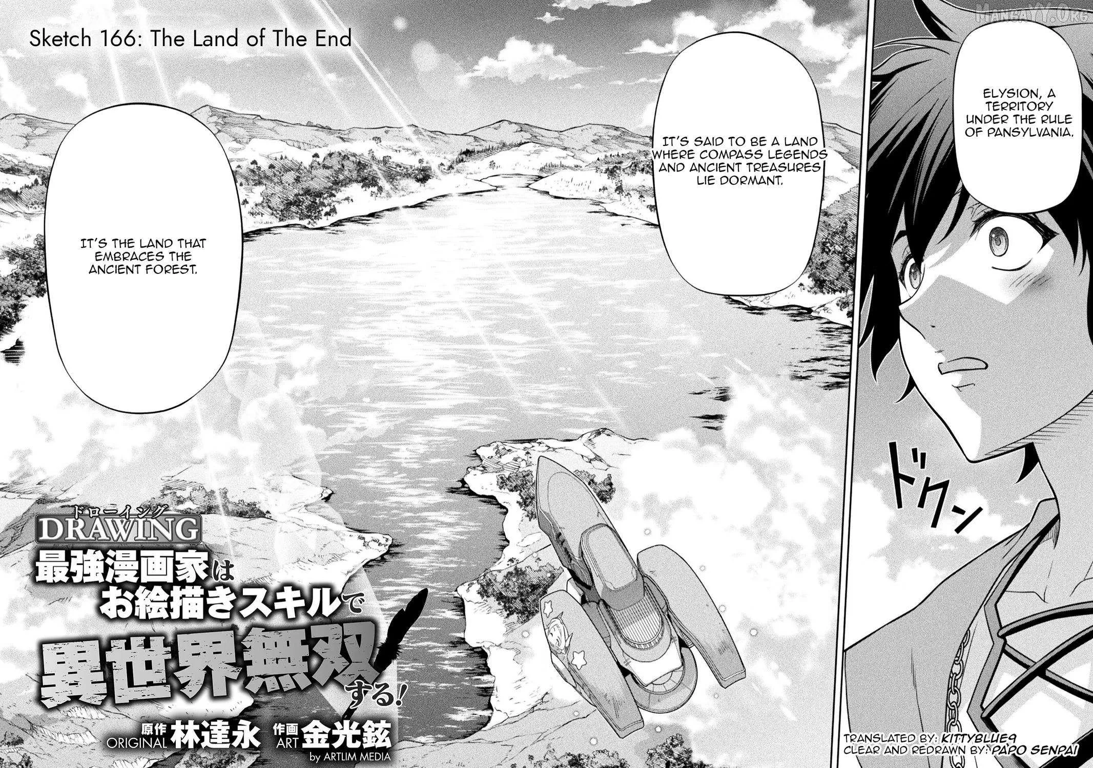 Drawing: The Greatest Mangaka Becomes A Skilled “Martial Artist” In Another World Chapter 166 page 3 - 