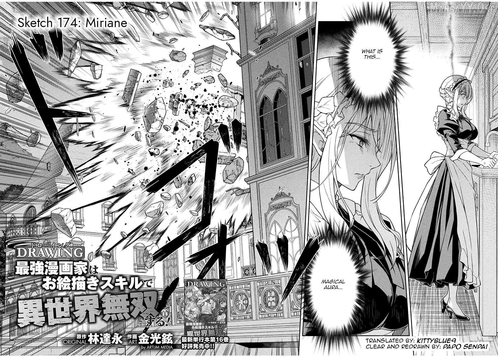 Drawing: The Greatest Mangaka Becomes A Skilled “Martial Artist” In Another World Chapter 174 page 3 - 