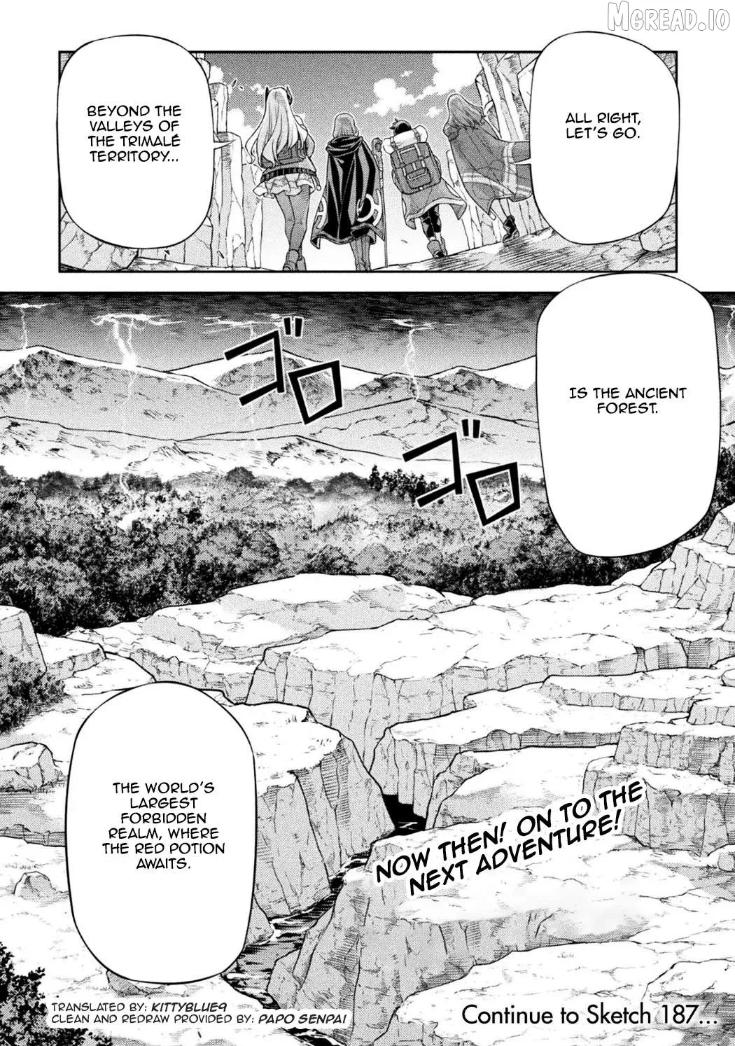 Drawing: The Greatest Mangaka Becomes A Skilled “Martial Artist” In Another World Chapter 186 page 17 - 