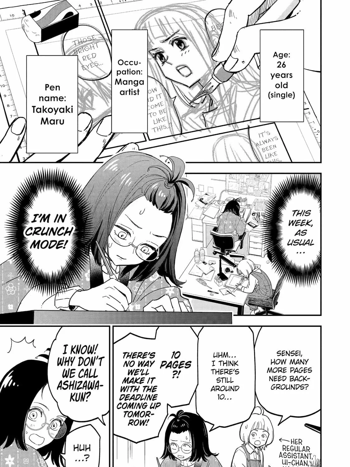 Drawn to My Bad-Boy Assistant Chapter 3 page 1 - 