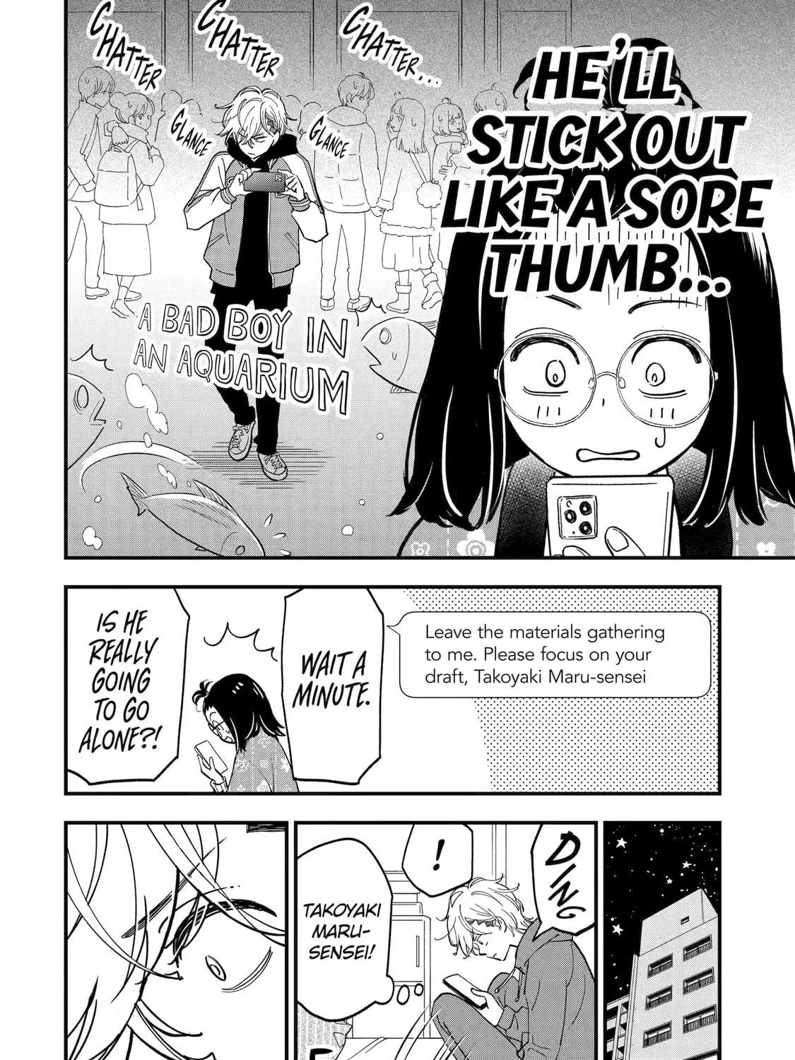 Drawn to My Bad-Boy Assistant Chapter 4.1 page 17 - 