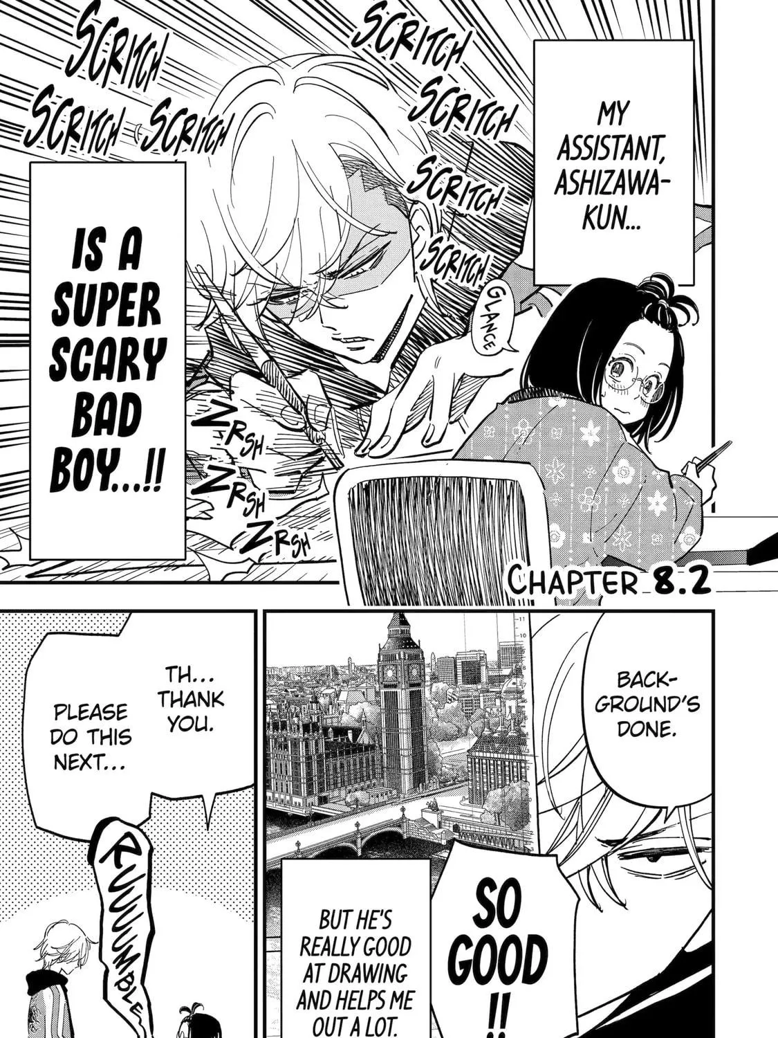 Drawn to My Bad-Boy Assistant Chapter 8.1 page 9 - 