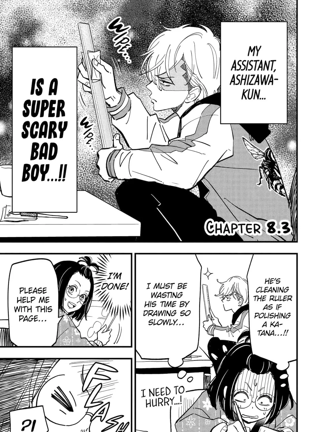 Drawn to My Bad-Boy Assistant Chapter 8.2 page 1 - 
