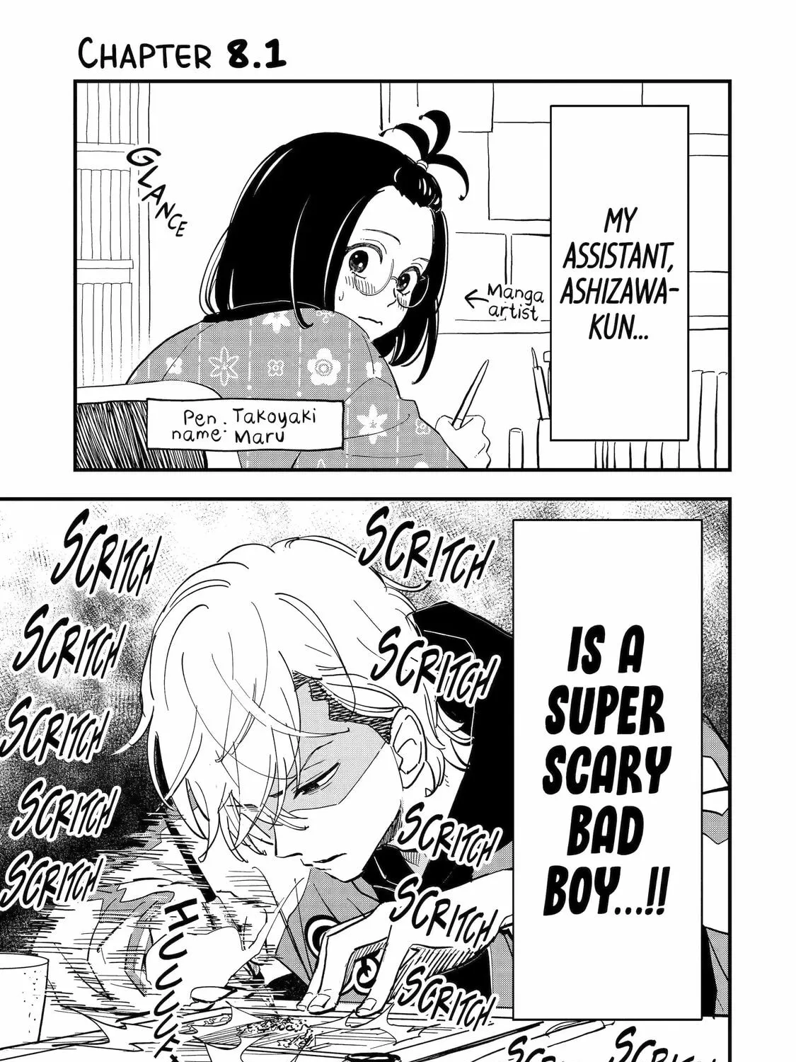 Drawn to My Bad-Boy Assistant Chapter 8 page 1 - 