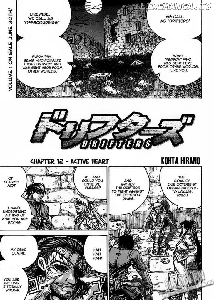 Drifters  Manga Chapter 12 page 2 - 