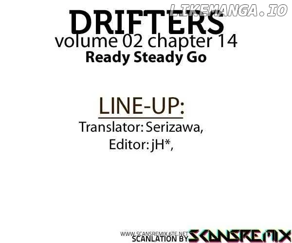 Drifters  Manga Chapter 14 page 2 - 