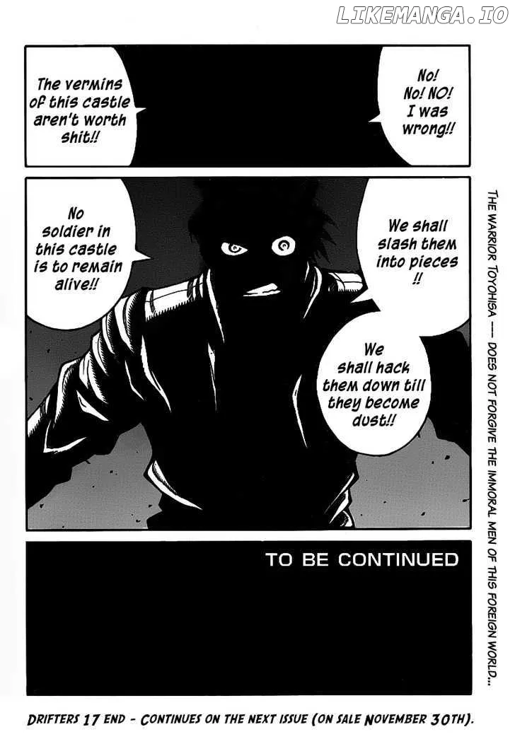Drifters  Manga Chapter 17 page 17 - 