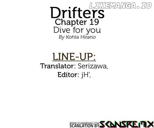Drifters  Manga Chapter 19 page 1 - 
