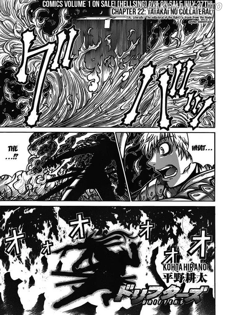 Drifters  Manga Chapter 22 page 2 - 
