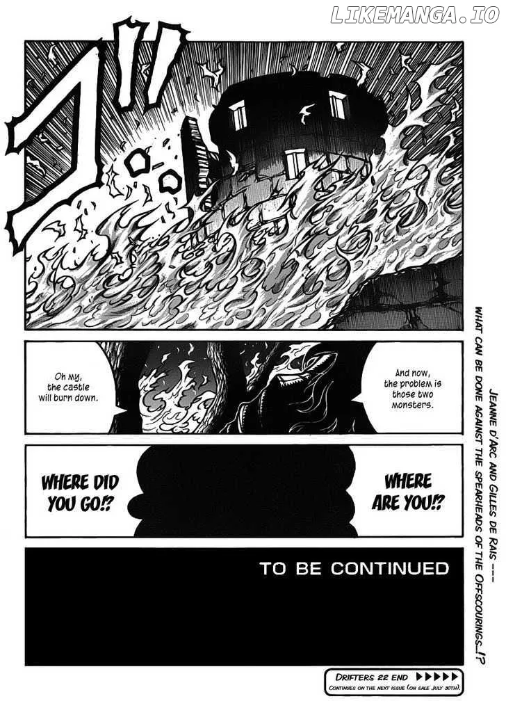 Drifters  Manga Chapter 22 page 21 - 