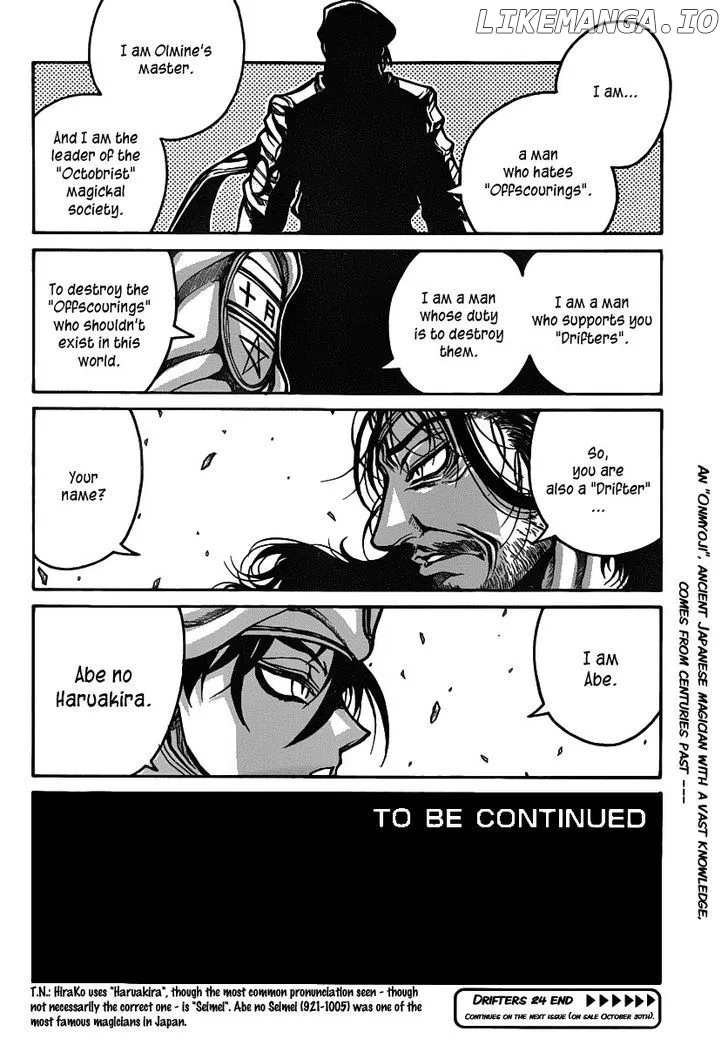 Drifters  Manga Chapter 24 page 19 - 