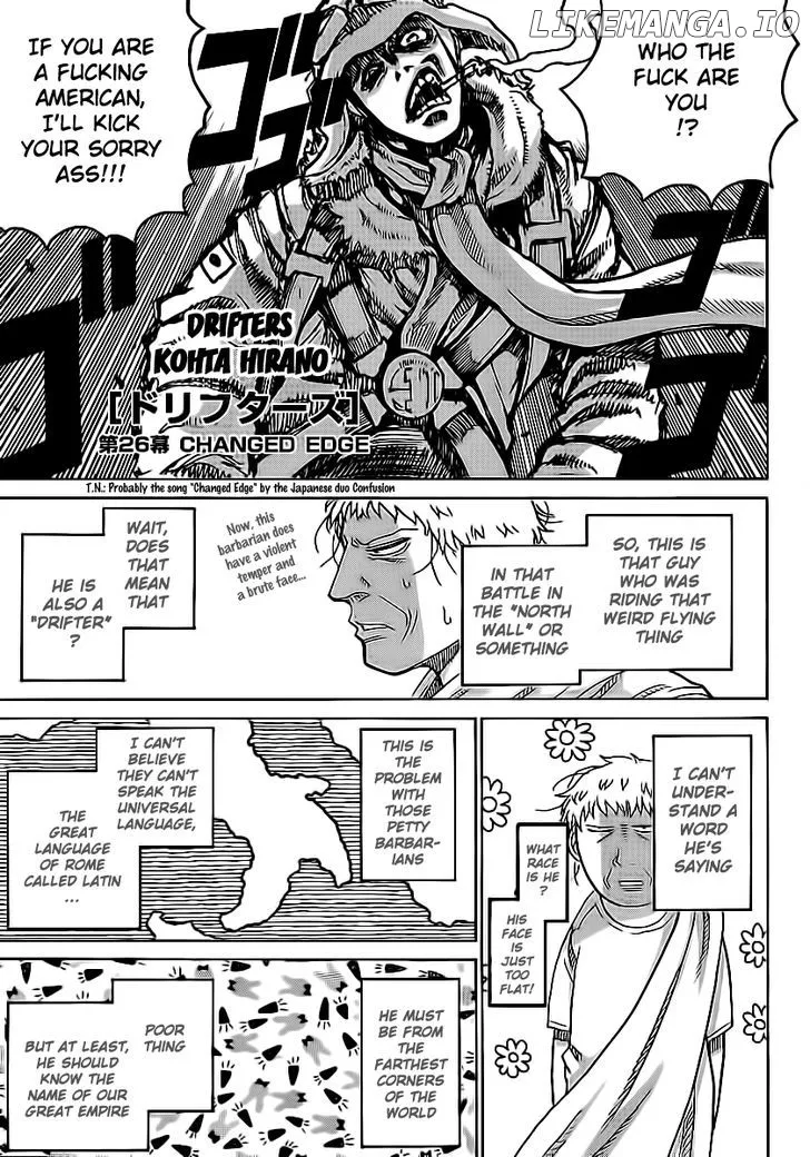 Drifters  Manga Chapter 26 page 3 - 