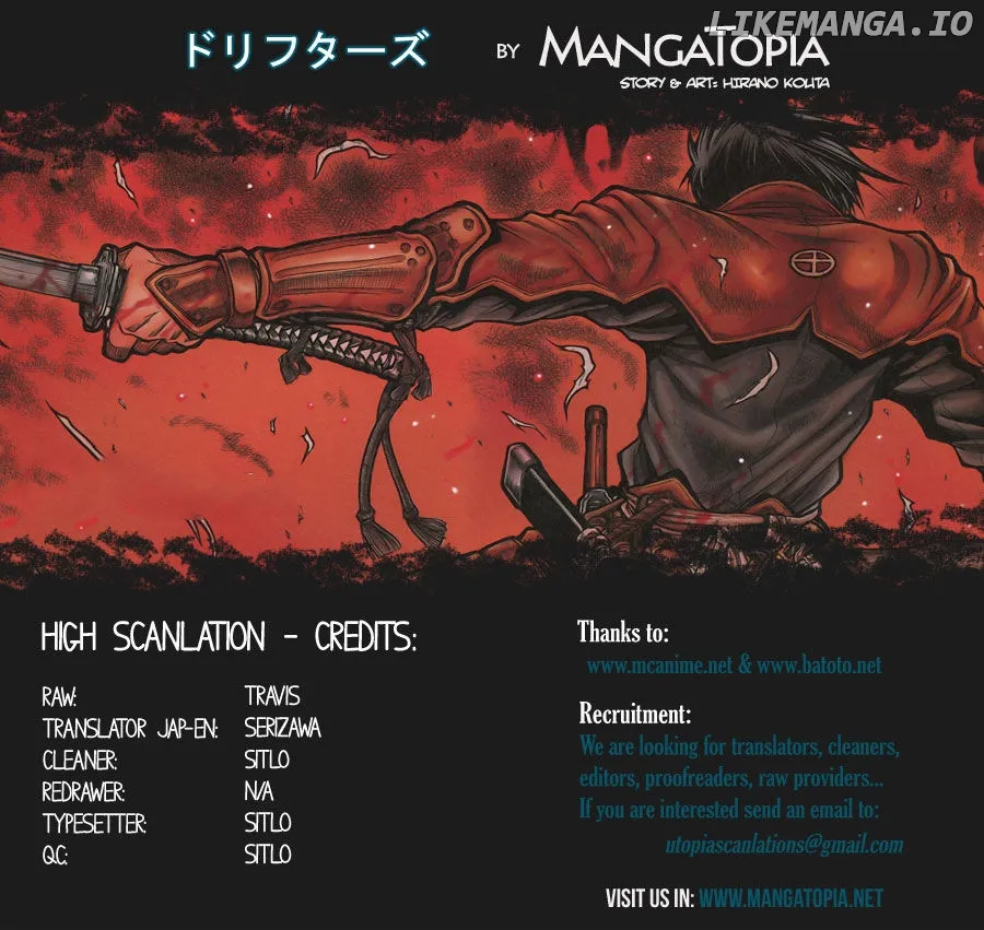 Drifters  Manga Chapter 32 page 2 - 