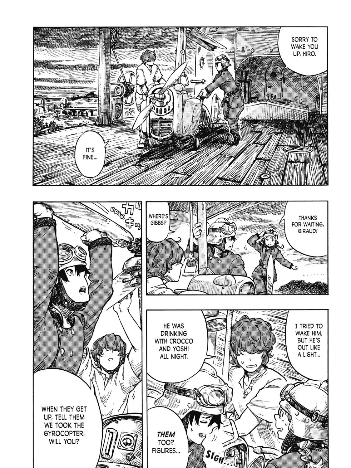 Drifting Dragons Chapter 32 page 3 - 