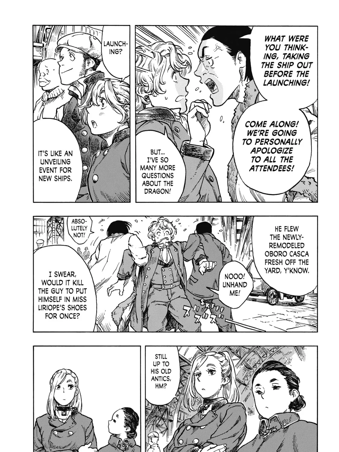 Drifting Dragons Chapter 48 page 37 - 