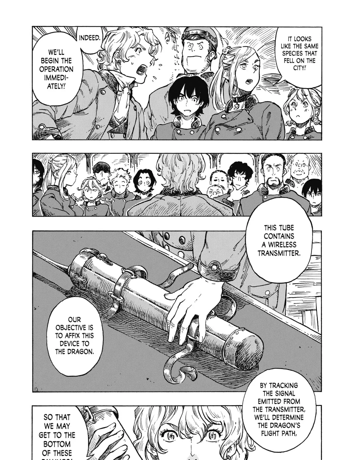 Drifting Dragons Chapter 50 page 3 - 