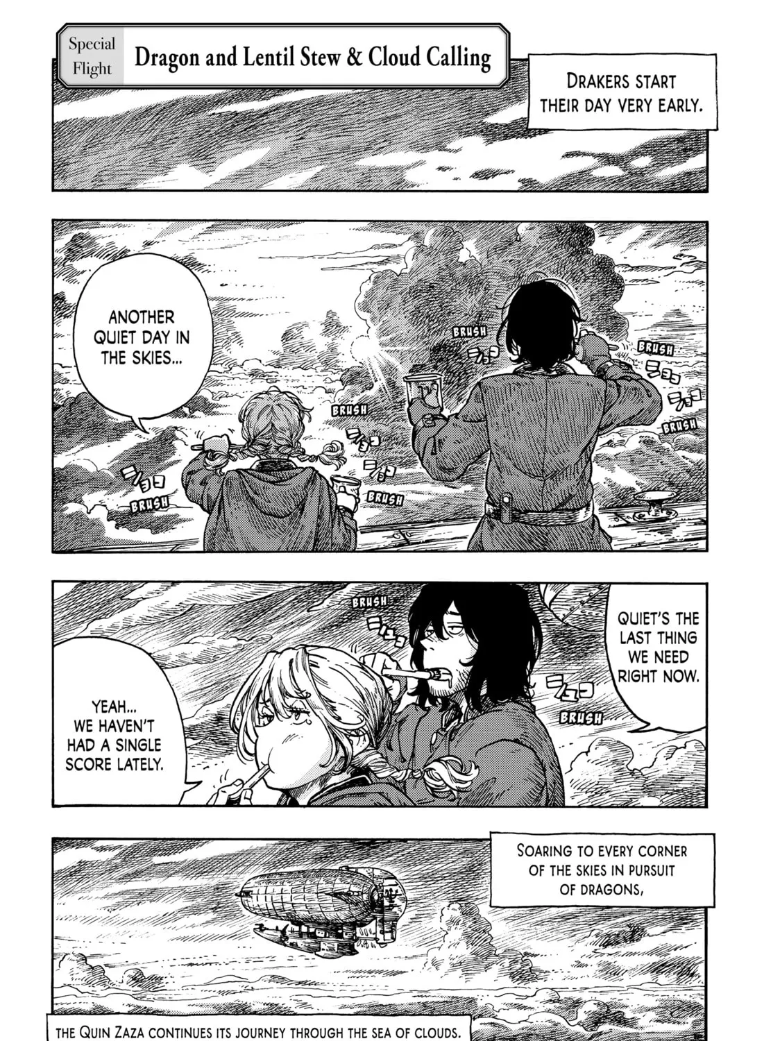 Drifting Dragons Chapter 61.5 page 1 - 