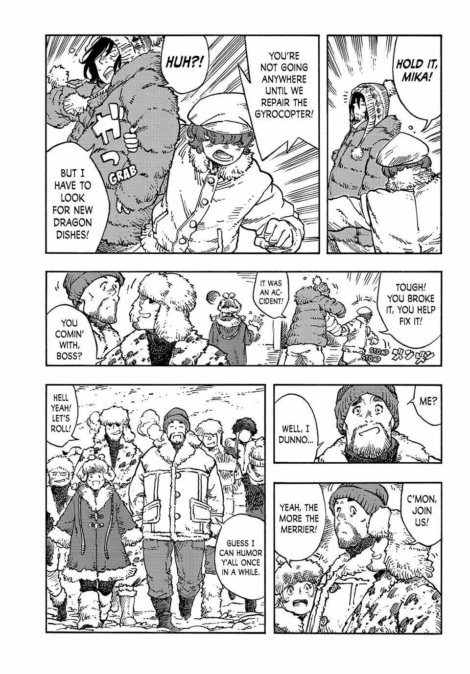 Drifting Dragons Chapter 99 page 8 - 