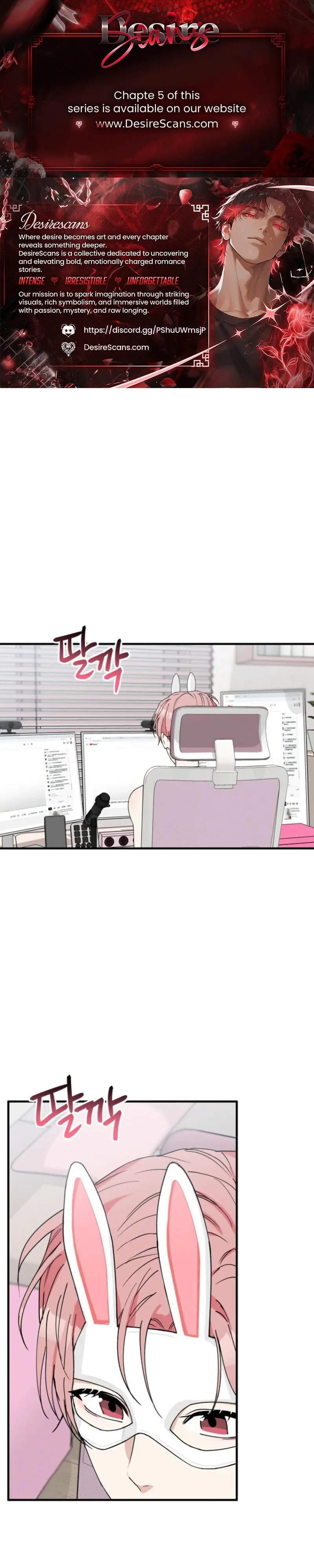 Drinking Every Last Drop of BJ Bunny Peach Juice Chapter 1 page 1 - 