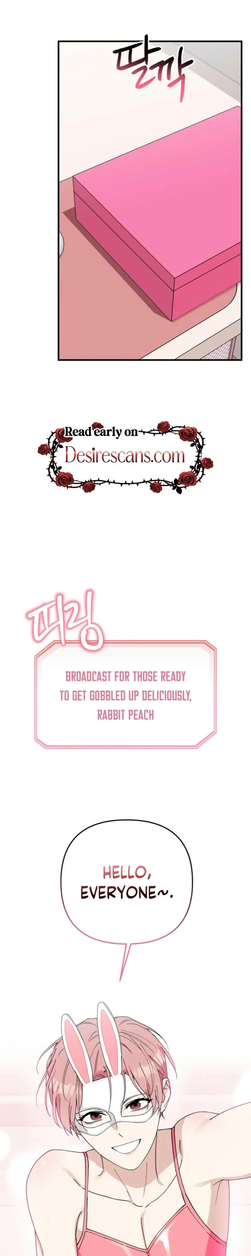 Drinking Every Last Drop of BJ Bunny Peach Juice Chapter 1 page 2 - 