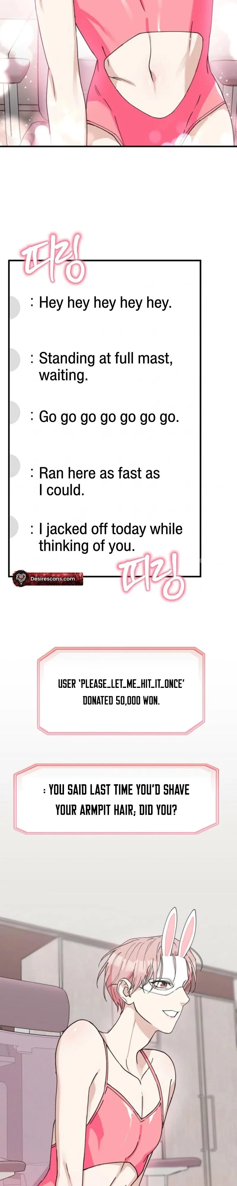 Drinking Every Last Drop of BJ Bunny Peach Juice Chapter 1 page 3 - 