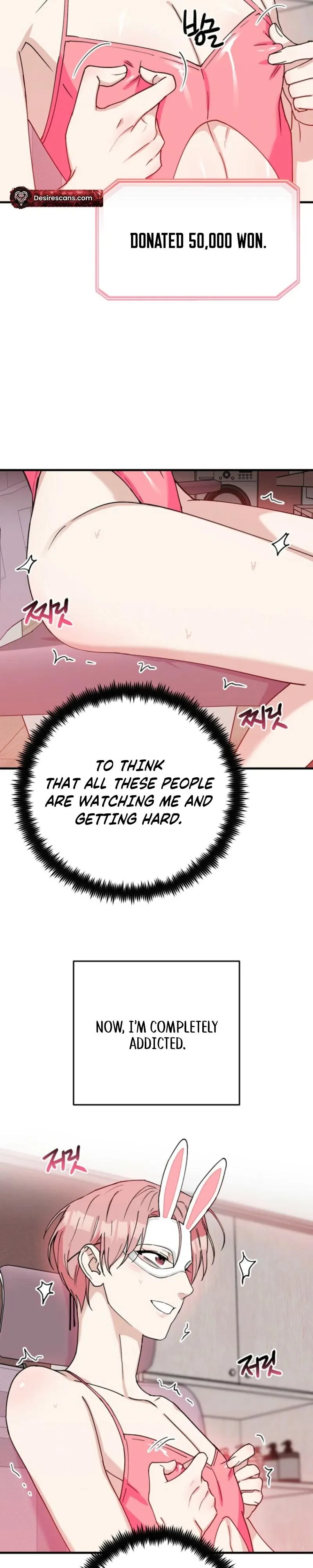 Drinking Every Last Drop of BJ Bunny Peach Juice Chapter 1 page 9 - 