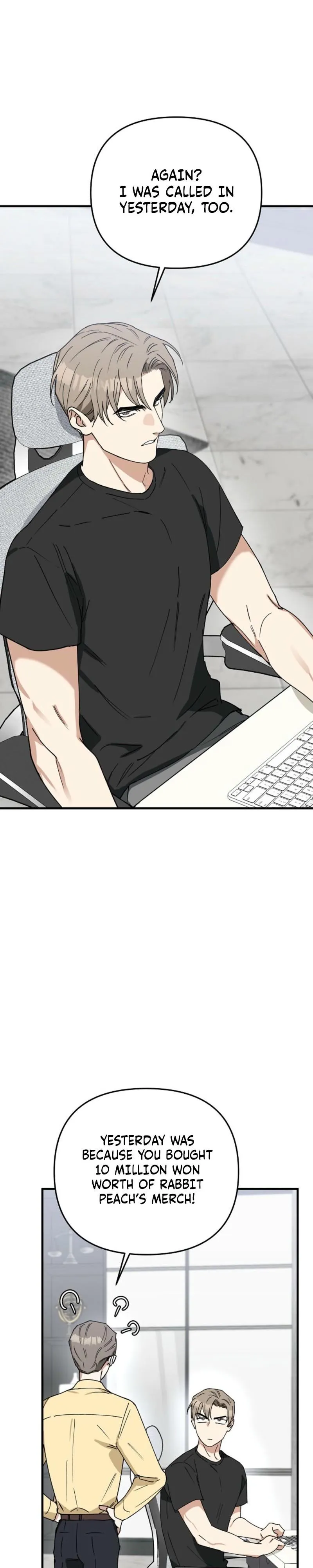 Drinking Every Last Drop of BJ Bunny Peach Juice Chapter 2 page 21 - 