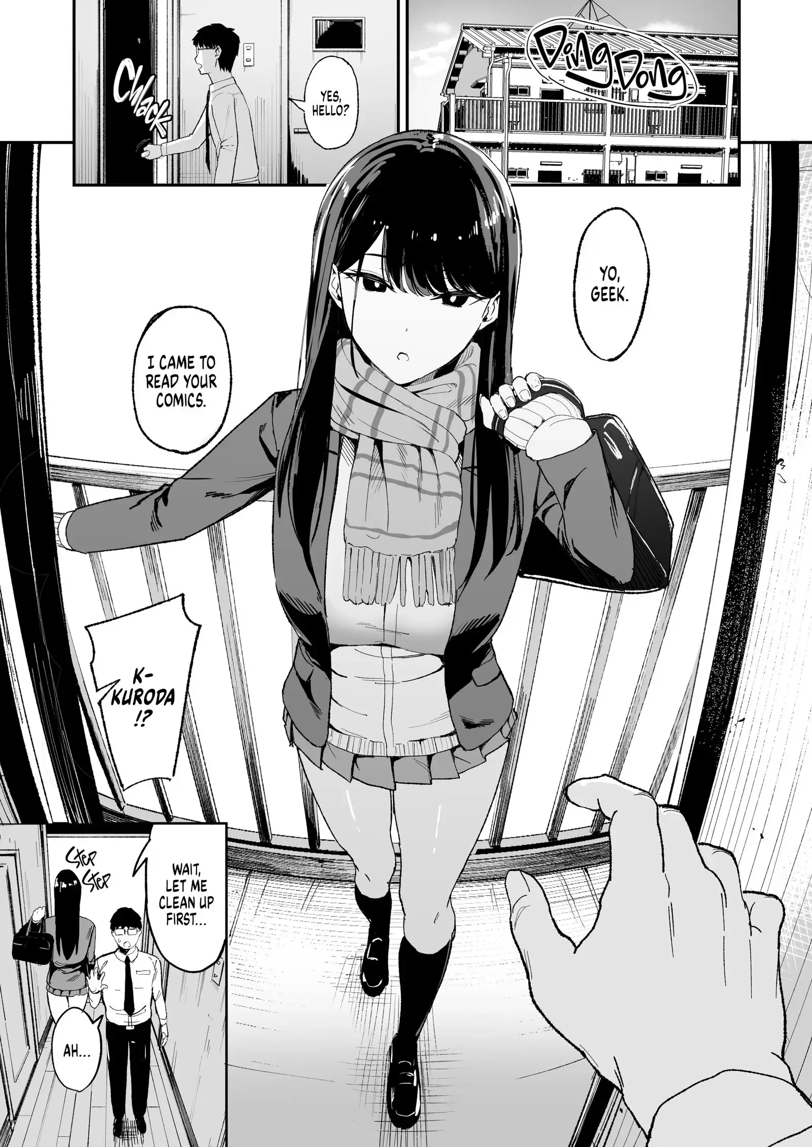 Drop-in Gyaru Lets Me Use Her Pussy Chapter 1 page 2 - 