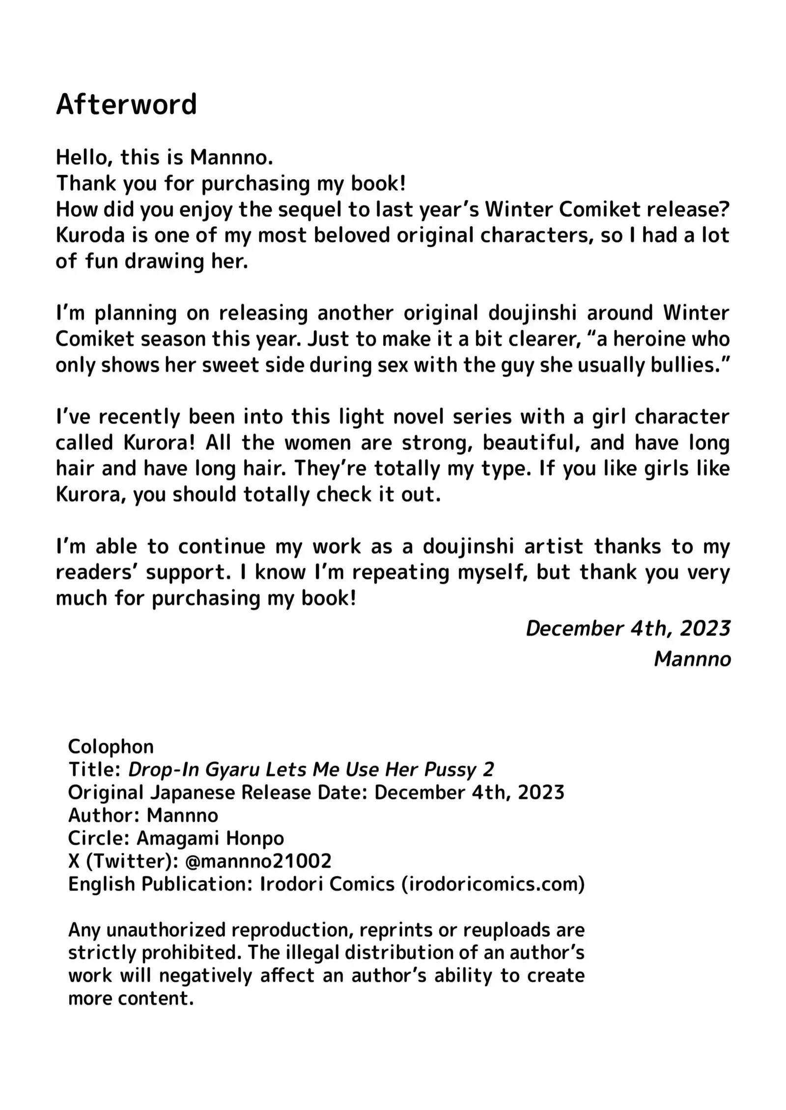Drop-in Gyaru Lets Me Use Her Pussy Chapter 2 page 32 - 