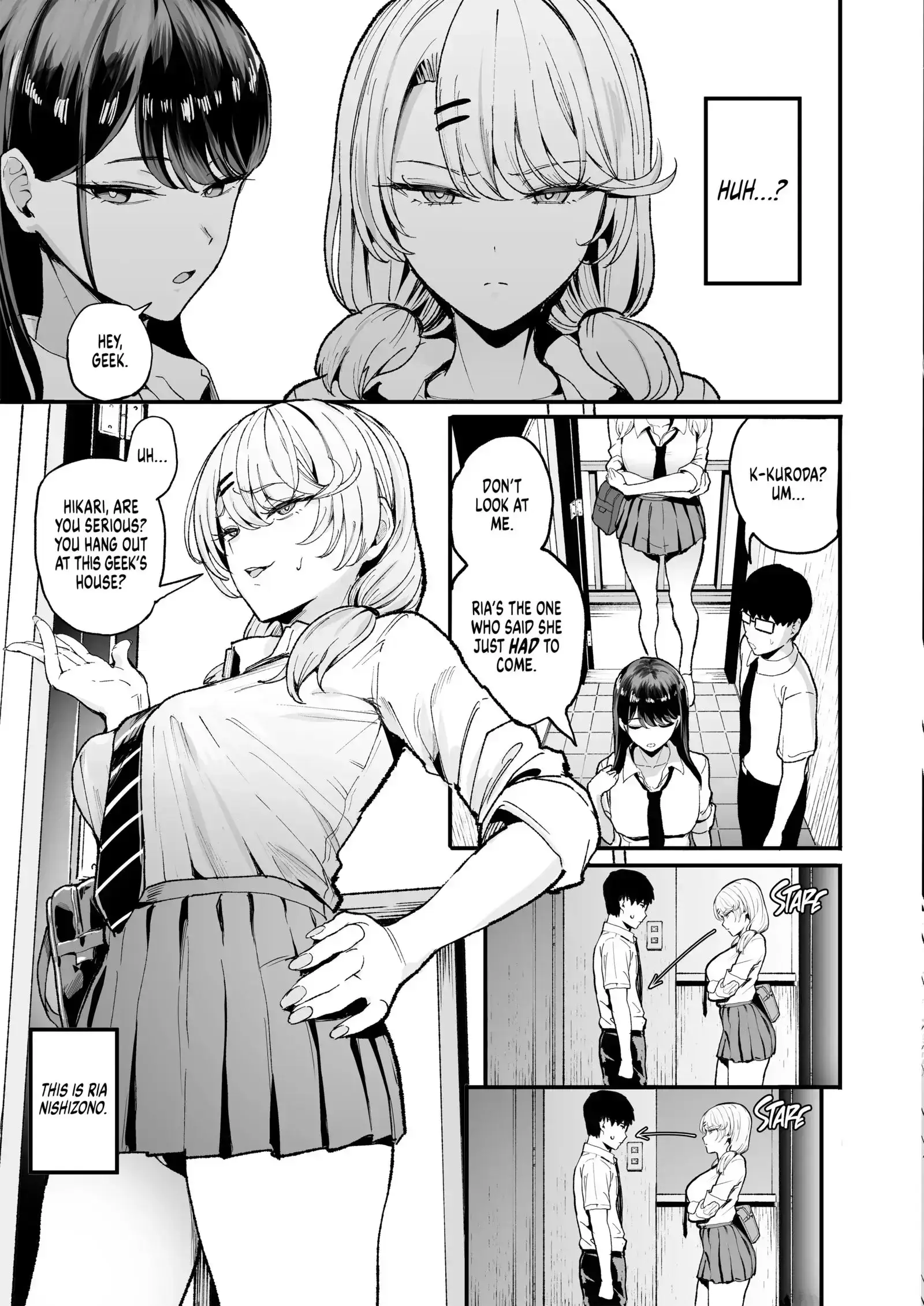 Drop-in Gyaru Lets Me Use Her Pussy Chapter 3 page 4 - 
