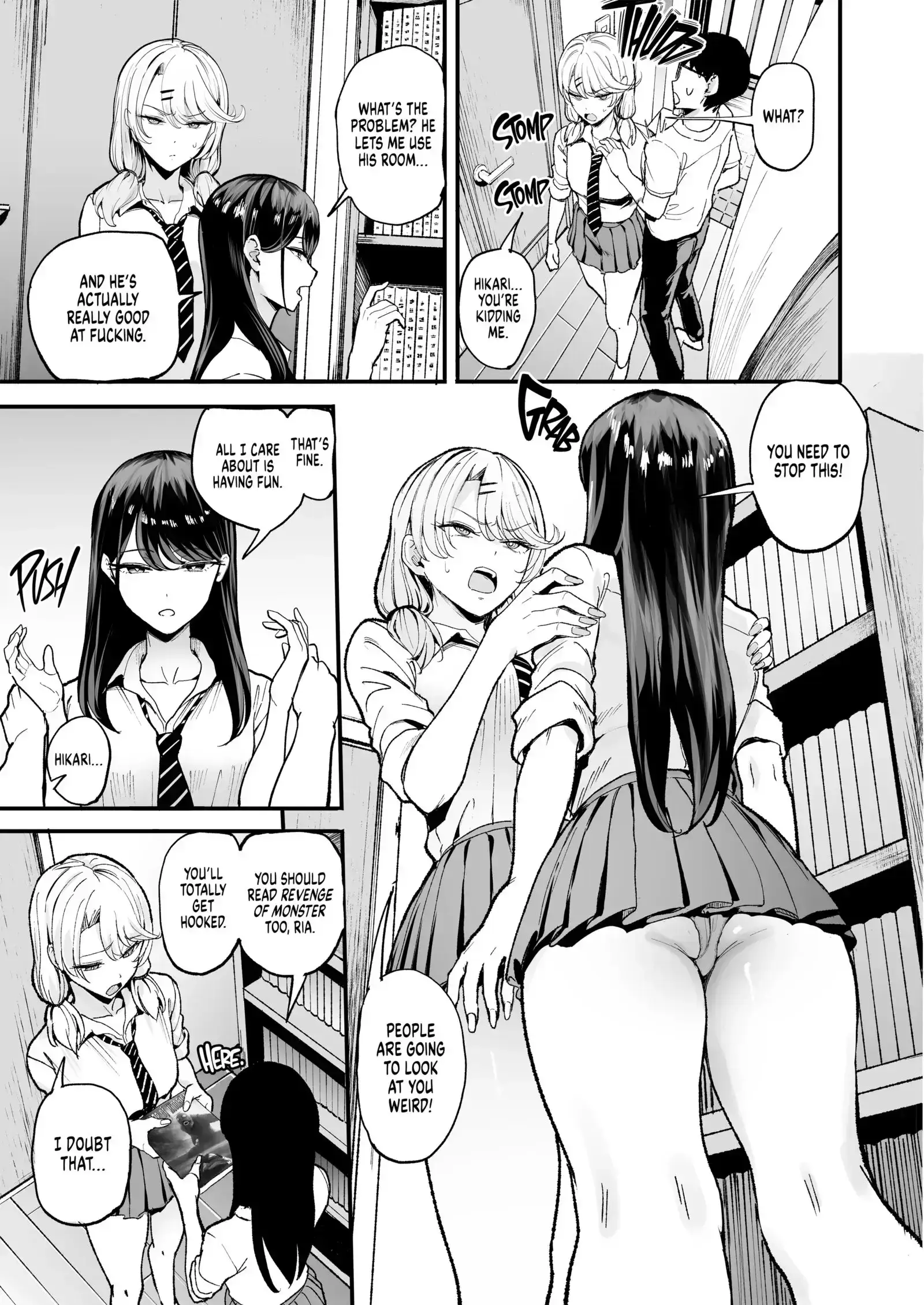 Drop-in Gyaru Lets Me Use Her Pussy Chapter 3 page 6 - 
