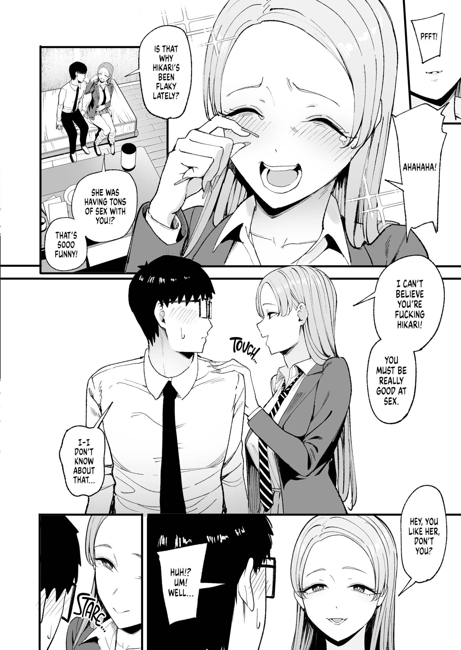 Drop-in Gyaru Lets Me Use Her Pussy Chapter 4 page 11 - 
