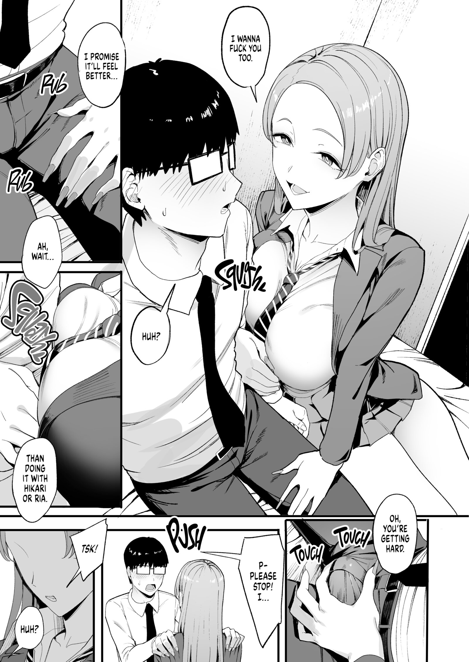 Drop-in Gyaru Lets Me Use Her Pussy Chapter 4 page 12 - 