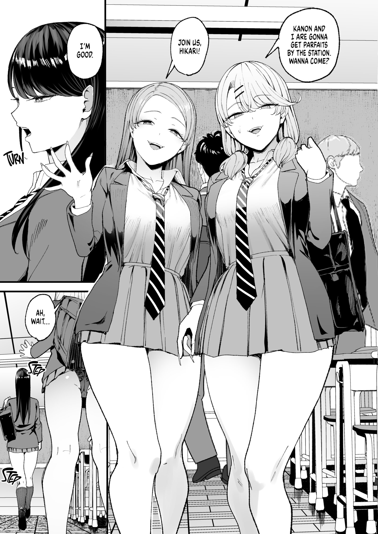 Drop-in Gyaru Lets Me Use Her Pussy Chapter 4 page 6 - 
