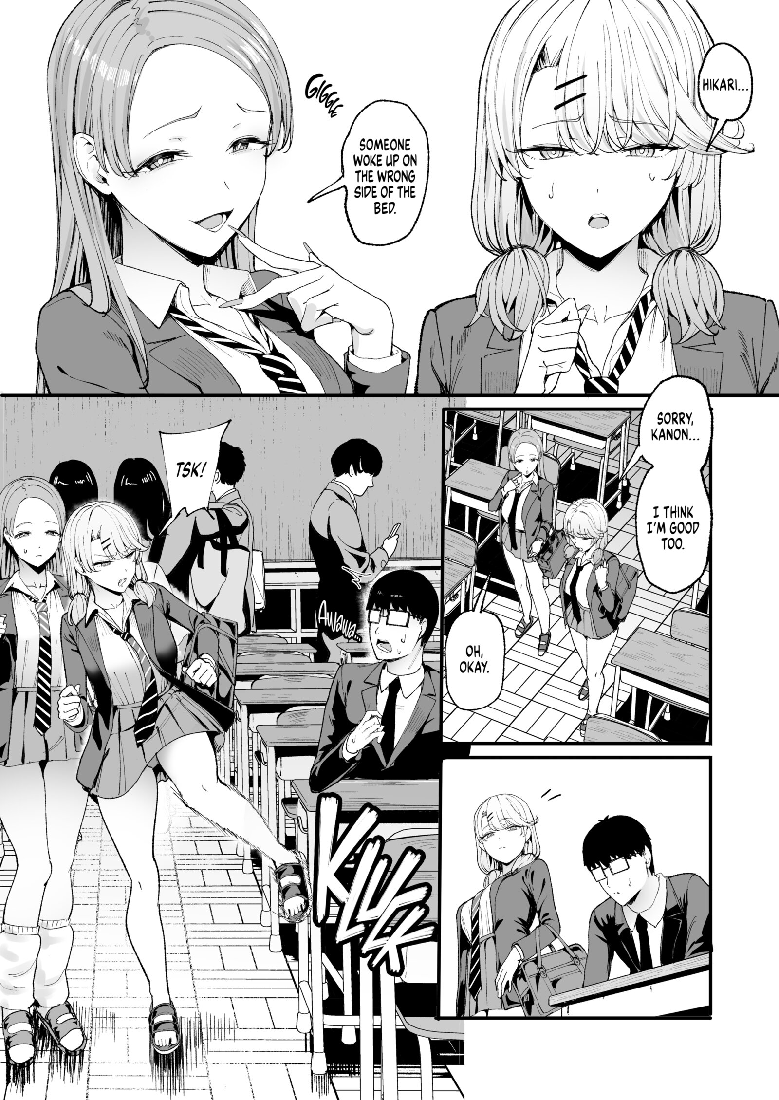 Drop-in Gyaru Lets Me Use Her Pussy Chapter 4 page 7 - 