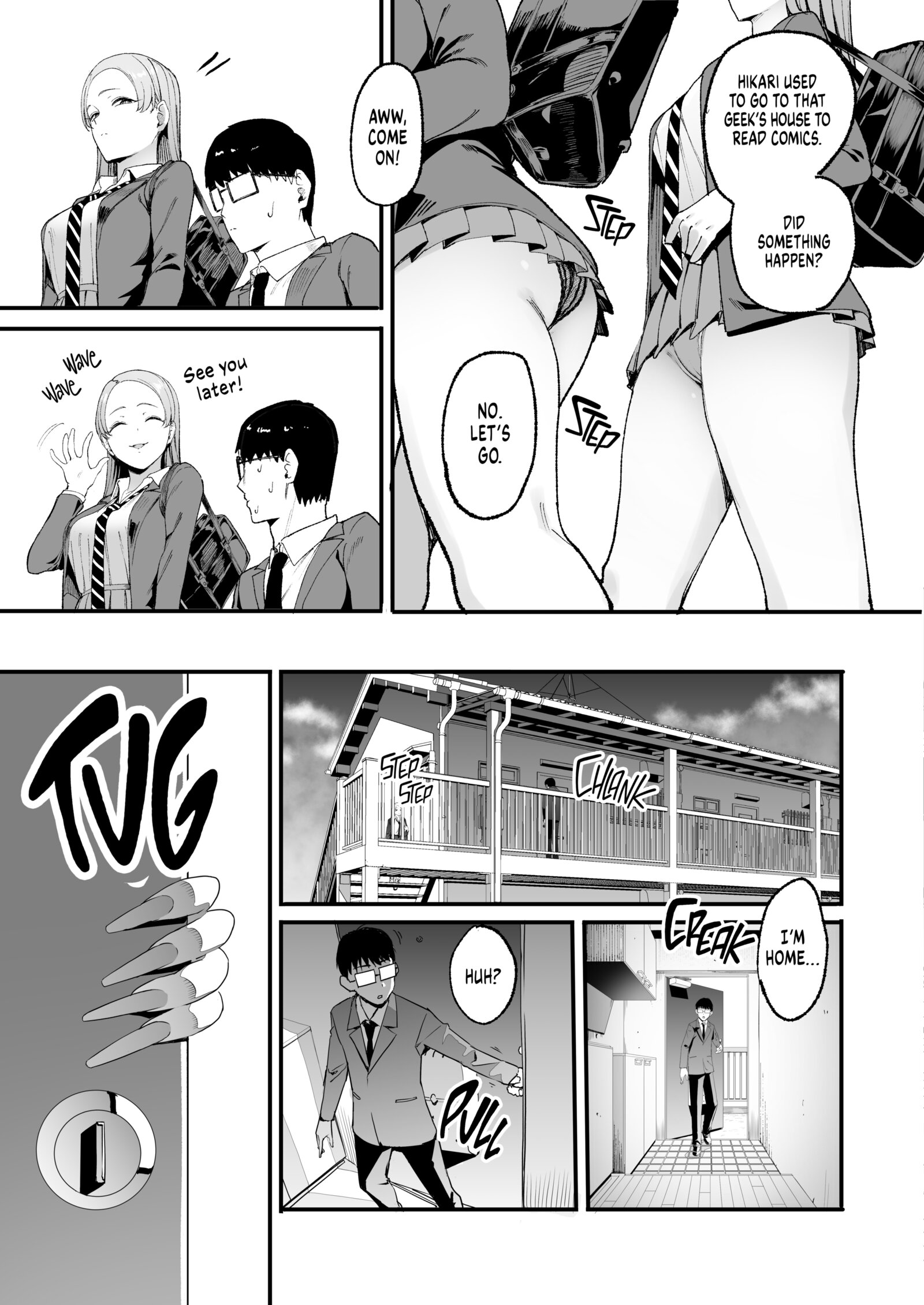 Drop-in Gyaru Lets Me Use Her Pussy Chapter 4 page 8 - 