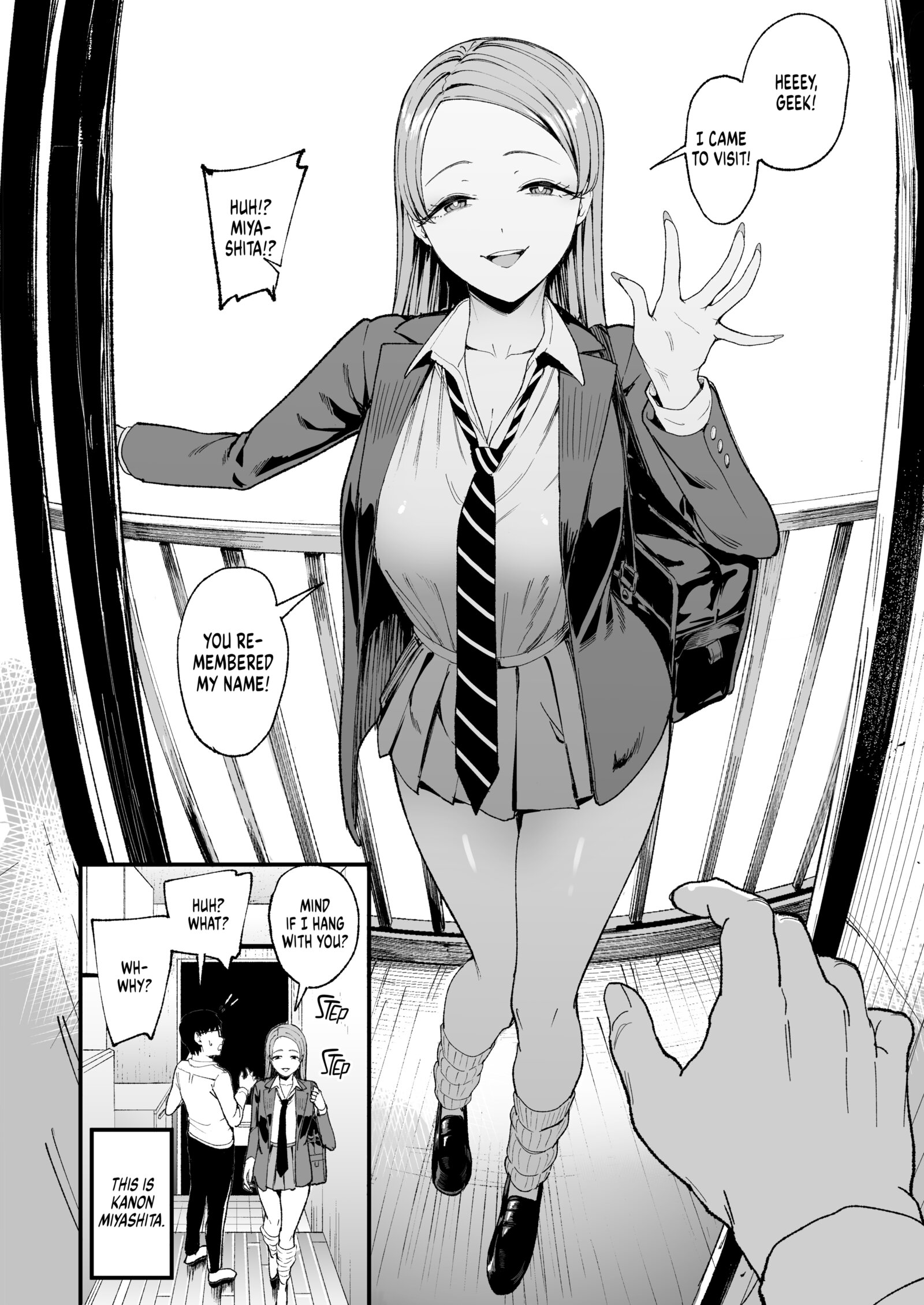 Drop-in Gyaru Lets Me Use Her Pussy Chapter 4 page 9 - 