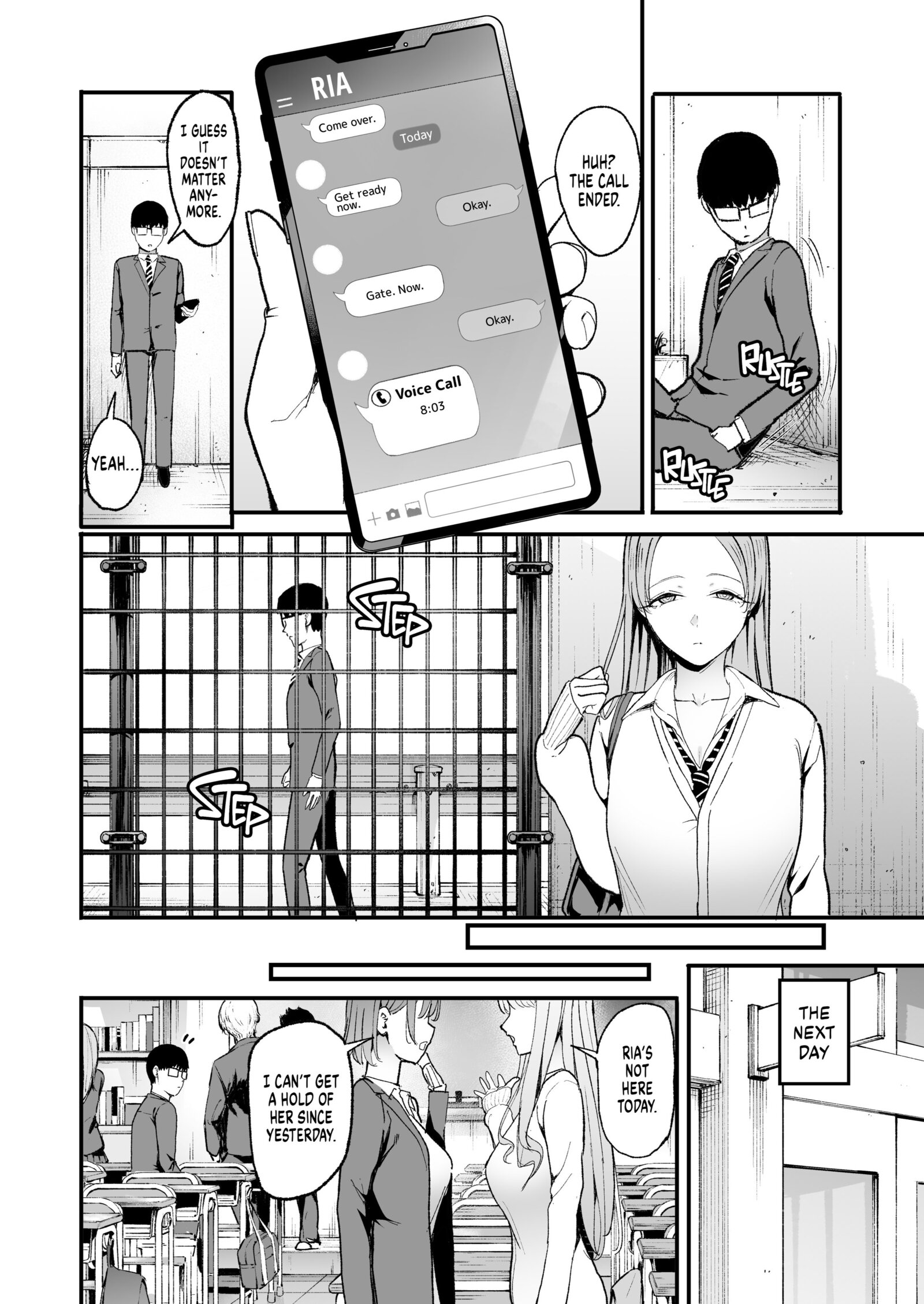 Drop-in Gyaru Lets Me Use Her Pussy Chapter 5 page 20 - 