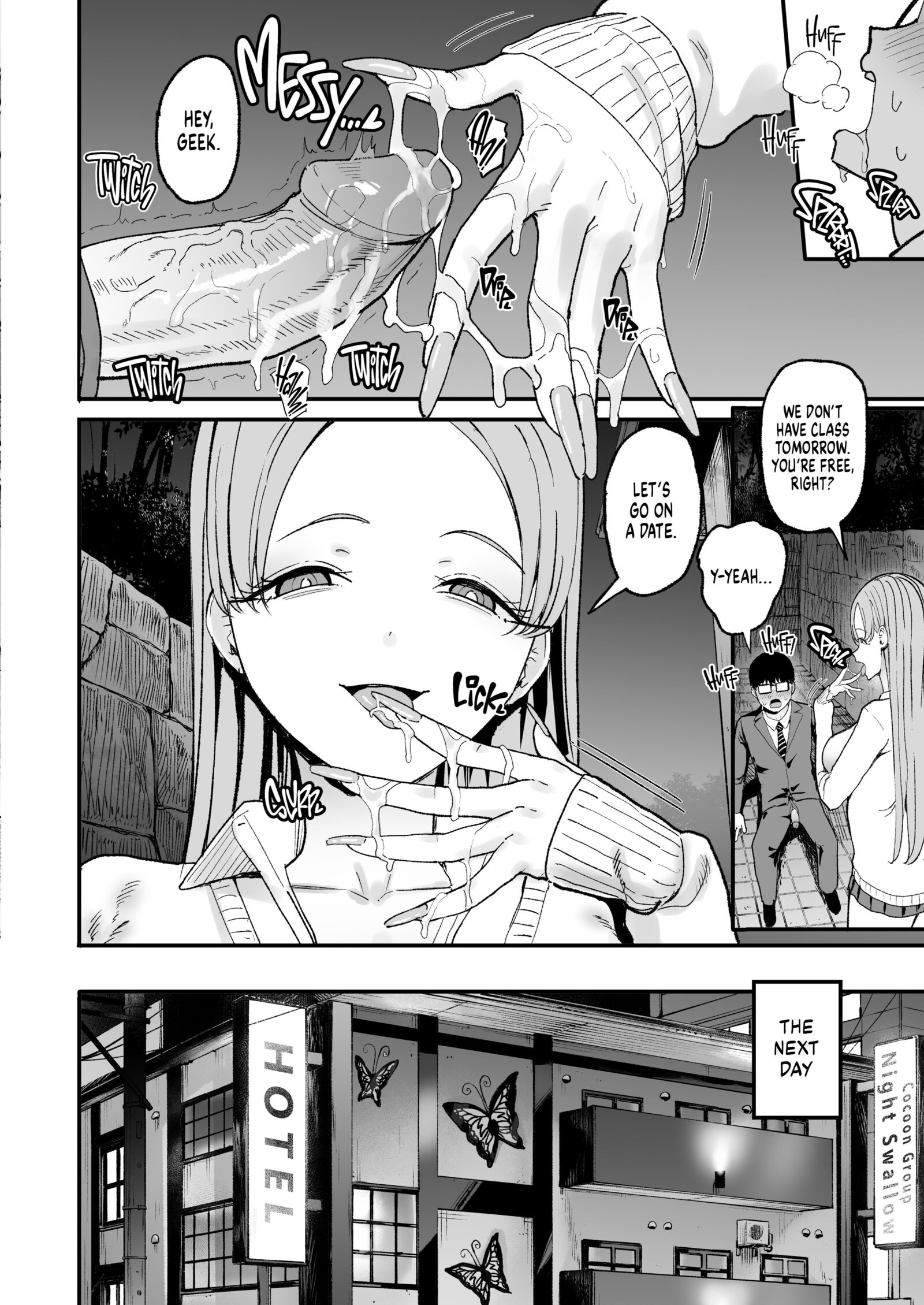 Drop-in Gyaru Lets Me Use Her Pussy Chapter 5 page 34 - 