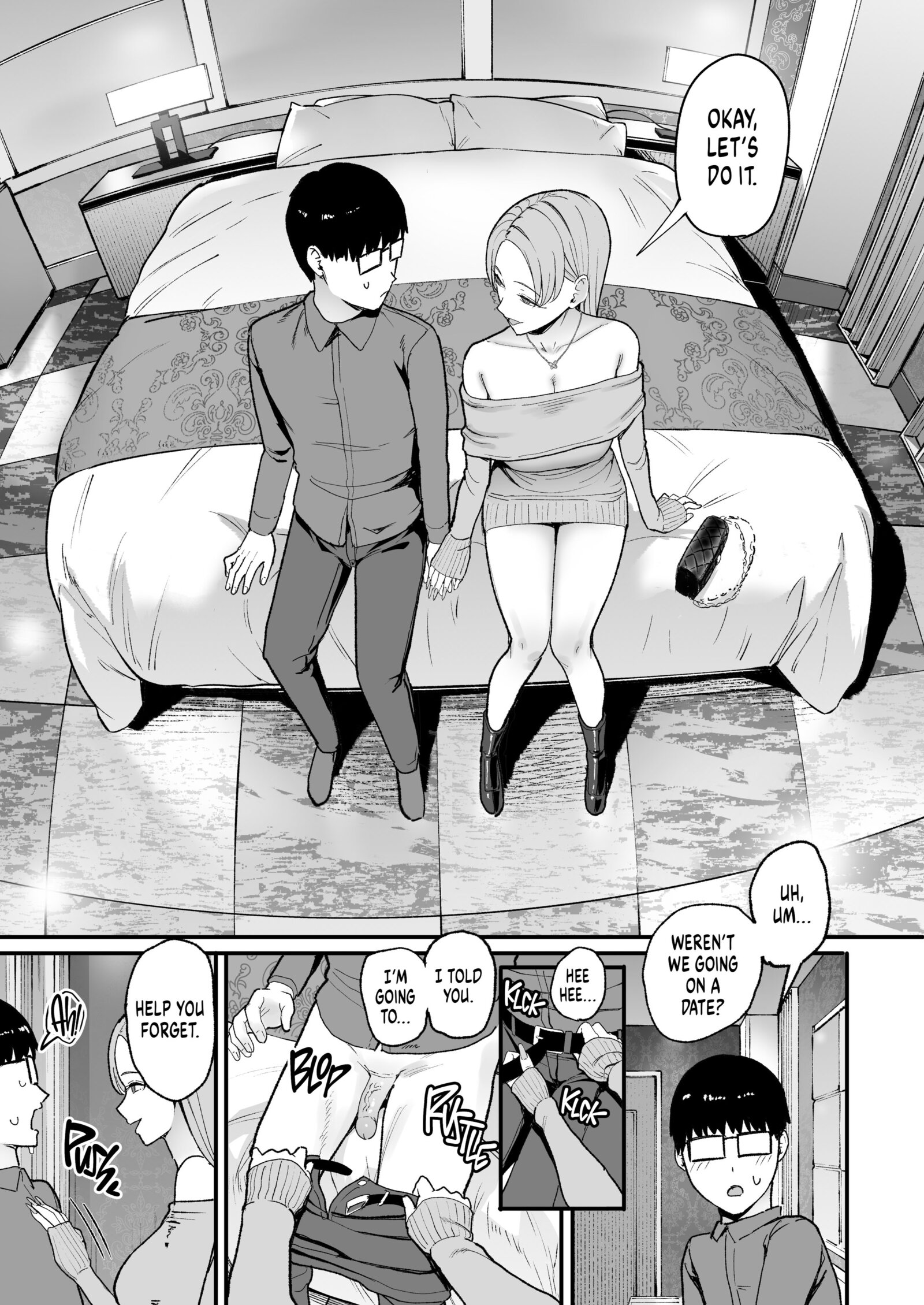 Drop-in Gyaru Lets Me Use Her Pussy Chapter 5 page 35 - 