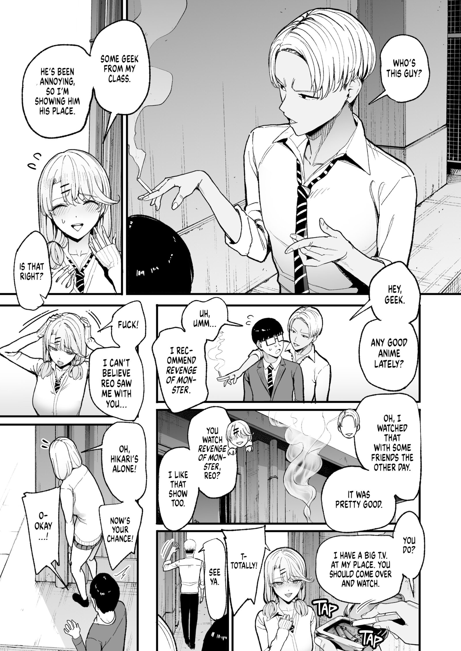 Drop-in Gyaru Lets Me Use Her Pussy Chapter 5 page 9 - 