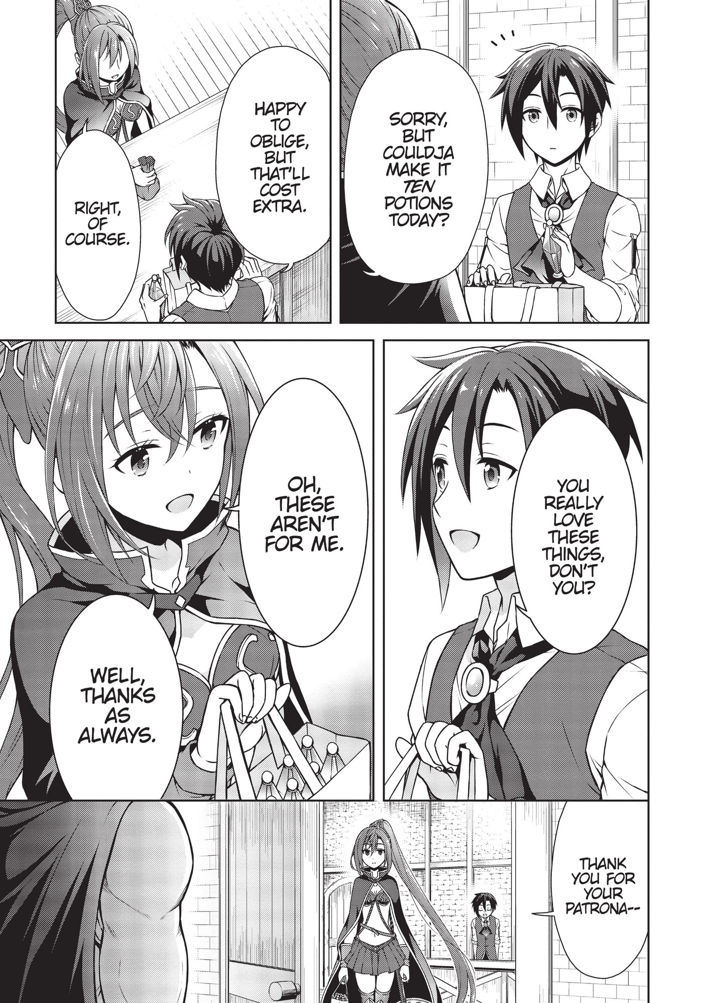 Drugstore in Another World: The Slow Life of a Cheat Pharmacist Chapter 0 page 35 - 