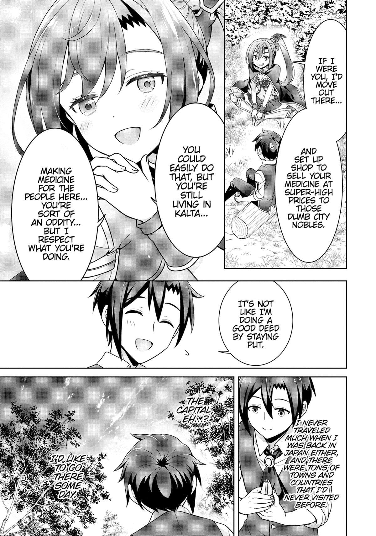 Drugstore in Another World: The Slow Life of a Cheat Pharmacist Chapter 62 page 21 - 